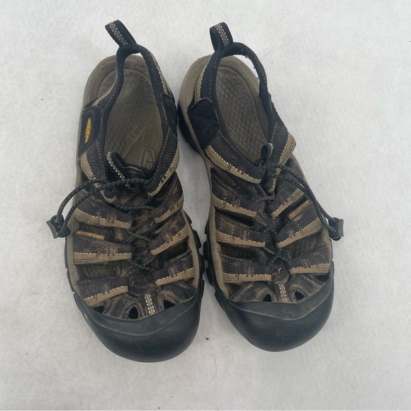 KEEN Men’s Newport Waterproof Sandals trail hiking shoe brown/black size: 8 main image 9